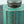 Kiln-Glazed Ceramic Coffee Canister, Green Gradient, Elegant Storage Jar