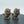 Pair of Pure Copper Kylin Mythical Beast Handheld Ornaments, Feng Shui Home Protection Artifacts