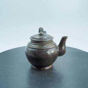 Antique Style Copper Kettle: Traditional Herbal Medicine Pot