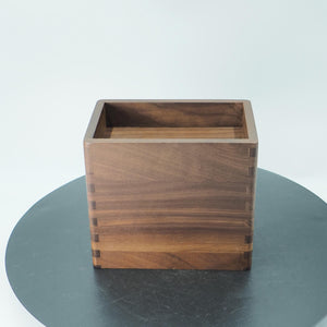 Handcrafted Solid Walnut Tissue Box | Luxury Wooden Tissue Holder for Home & Office