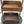 Two-Tier Walnut Wood Storage Rack, Handmade Black Walnut Organizer, Elegant Tabletop Display Shelf