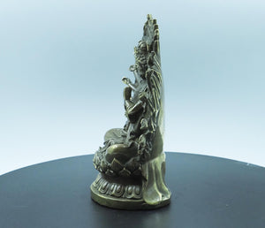 Pure Copper Thousand-Hand Guanyin Statue: Home Altar Decor