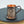 Handgehämmerte künstlerische Tasse mit Untertasse – Blumenmuster