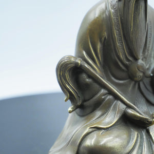 Pure Copper Tai Shang Lao Jun Statue: Taoist Home Altar Figurine