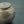 Vintage Ceramic Golden Jar, Mini Gradient Gold Canister, Shiny Blue and Pink Finish