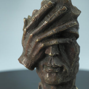 Creative Abstract Face Sculpture Inspired by The Silent Thinker