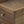 Handcrafted Black Walnut Two-Drawer Box: Minimalist Brass Knob Organizer