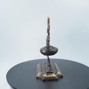 Pure Copper Hanging Incense Burner: Welcoming Pine Censer