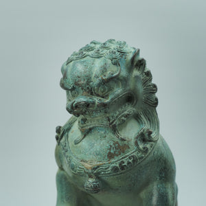 Bronze Guardian Door Lions: Feng Shui Home Protection Statues