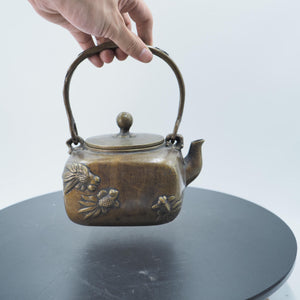Pure Copper Goldfish Kettle, Pure Handmade with Exquisite Craftsmanship