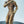 Pure Copper Bruce Lee Statue, Martial Artist with 