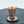 Hand-Hammered Copper Coffee Cup, Chasing Engraved Metal Mug, Braided Handle Drinkware