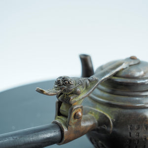 Antique Style Copper Kettle: Traditional Herbal Medicine Pot