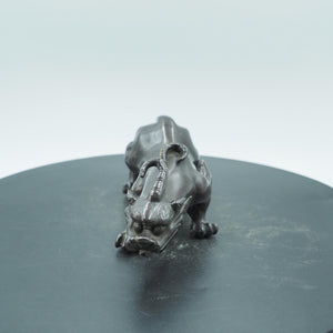 Pure Brass Pixiu, Auspicious Wealth-Attracting Mythical Beast, Decorative Craft Ornament