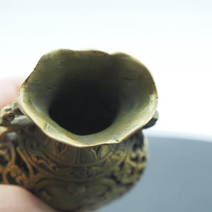 Pairs of Little Lady Miniature Vase Ornament, Exquisitely Crafted Hollow Mini Flower Vase