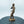 Pure Copper Bruce Lee Statue, Martial Artist with 