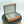 Black Walnut Jewelry Box, Double-Layer Multi-Compartment Storage for Necklaces, Watches & Rings