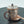 Handgehämmerte elegante Kunsttasse mit Deckel und Untertasse
