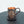 Hand-Hammered Engraved Copper Mug with Braided Handle, Vintage Style