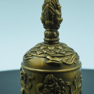 Brass Sanqing Taoist Bell: Magic Weapon, Canopy Emperor Bell