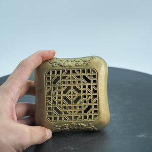 Antique Copper Double Dragon Box: Chinese Art Storage