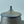 Handmade Gilded Ceramic Storage Jar: Rustic Pottery Canister with Lid
