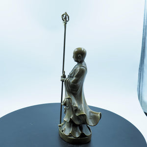 Reine Kupfer Ksitigarbha Bodhisattva Statue: Jiuhuashan Dizang Wang Figur