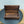 Handcrafted Black Walnut Keepsake Box with Brass Knob