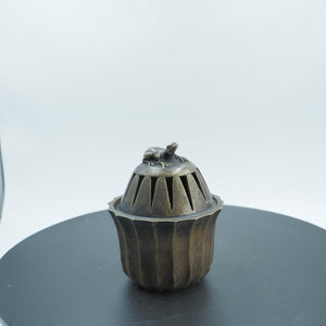Vintage Frog Trinket Caddy, Small Multi-Purpose Craft Box