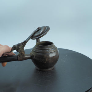 Antique Style Copper Kettle: Traditional Herbal Medicine Pot
