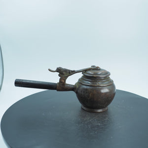 Antique Style Copper Kettle: Traditional Herbal Medicine Pot