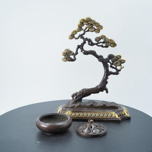 Pure Copper Hanging Incense Burner: Welcoming Pine Censer