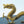 Brass Flying Dragon Ornament: Azure Zodiac Figurine