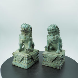 Bronze Guardian Door Lions: Feng Shui Home Protection Statues