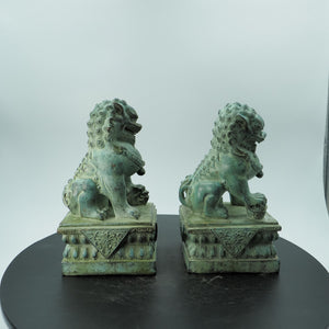 Bronze Guardian Door Lions: Feng Shui Home Protection Statues