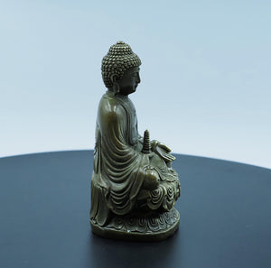 銅製大日佛像：家居供奉裝飾品