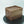 Handcrafted Black Walnut Two-Drawer Box: Minimalist Brass Knob Organizer