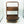 Handmade Two-Tier Walnut Wood Organizer, Solid Black Walnut Storage Rack, Modern Tabletop Display Shelf