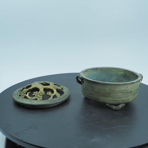 Pure Copper Plum Blossom Storage Box: Exquisite Carving, Large Capacity
